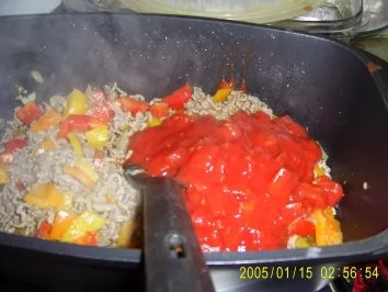 Paprika-Hack-Ragout - Rezept - Bild Nr. 6