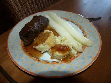 Rouladen in Rotweinsoße - Rezept