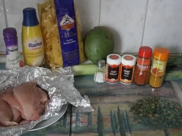 Hähnchen-Ragoutpfanne mit Mango und Bandnudeln - Rezept - Bild Nr. 2