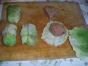 Thüringer Wirsingroulade mit Puten-Paprikafüllung - Rezept - Bild Nr. 10