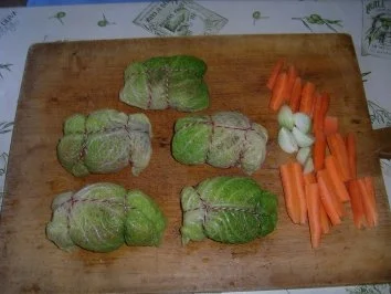 Thüringer Wirsingroulade mit Puten-Paprikafüllung - Rezept - Bild Nr. 11