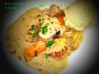 Rezept: Kalbsvoressen à la Créme mit Kartoffel-Pourrée Kalbsvoressen à la Créme mit Kartoffel-Pourrée - Rezept