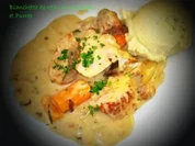 Kalbsvoressen à la Créme mit Kartoffel-Pourrée - Rezept