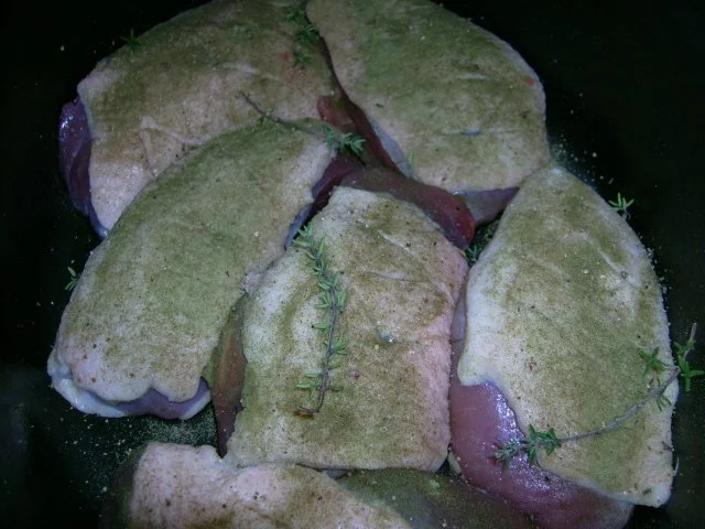 Entenbrustfilet mit Orangen - Thymiansoße - Rezept