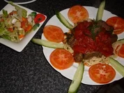 Vitello fegato a la milanese... - Rezept