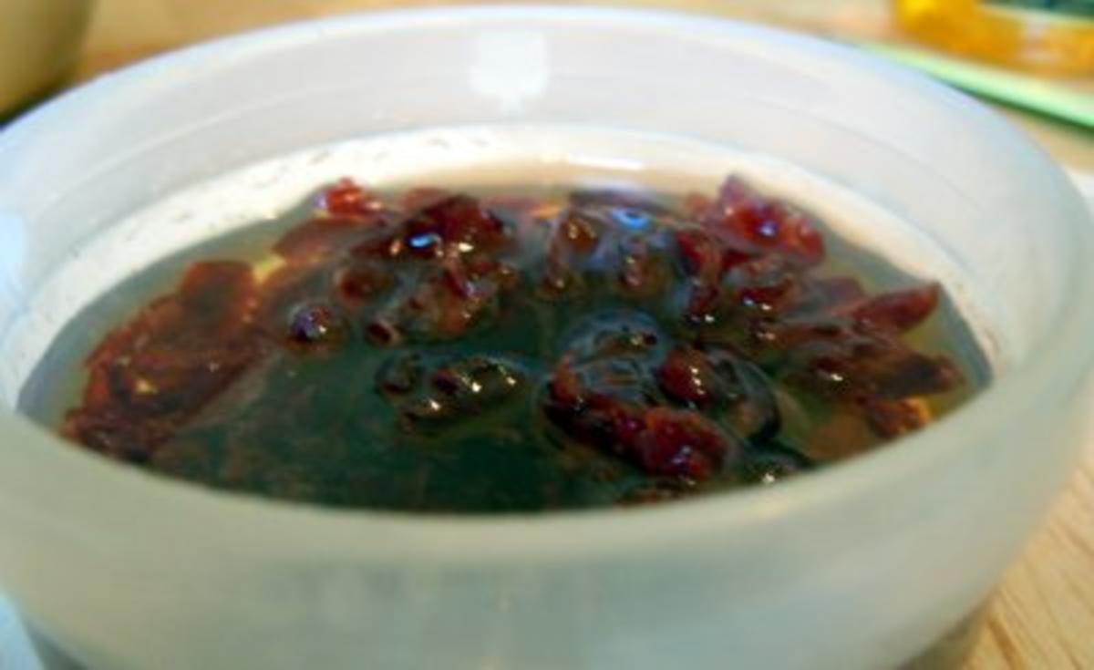 Tonkabohnen-Creme mit marinierten Cranberries - Rezept - Bild Nr. 3