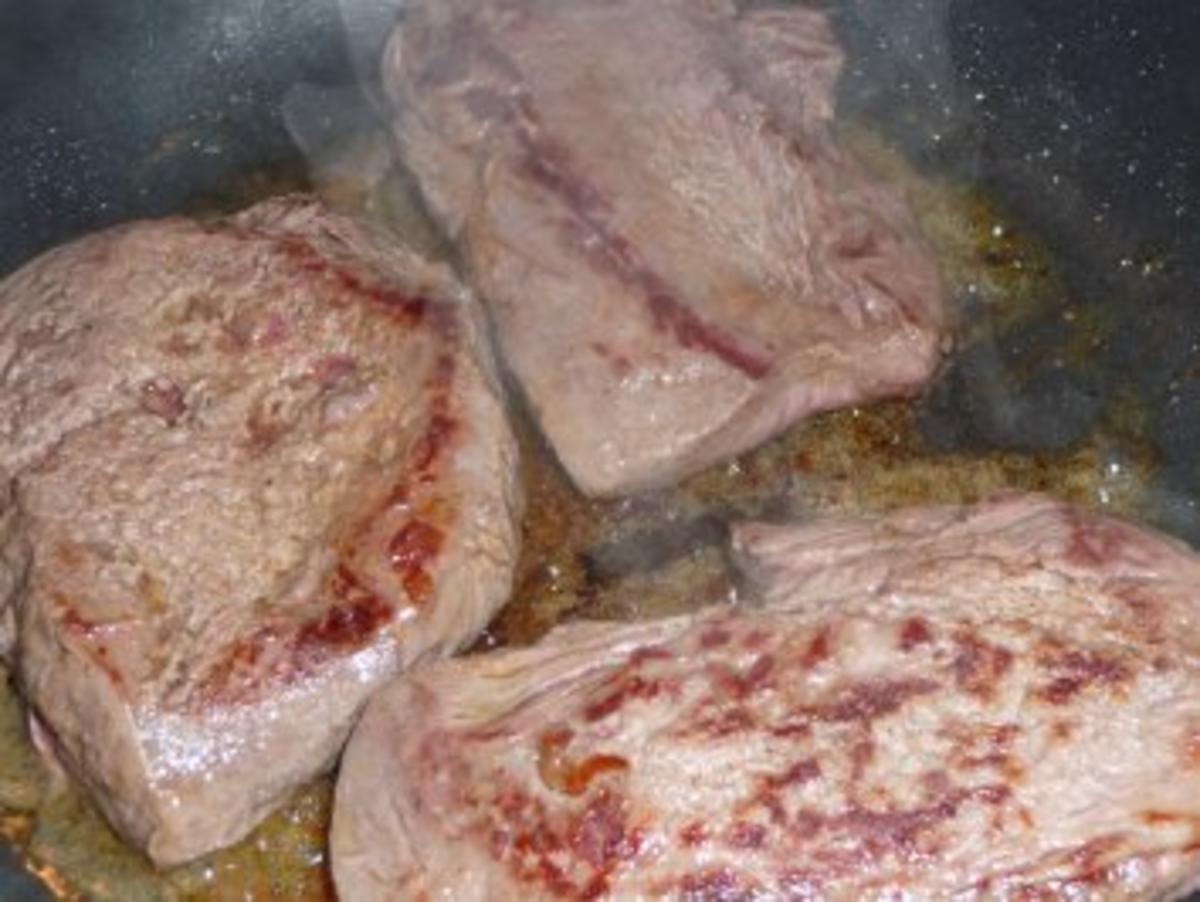 Hüftsteak mit Fetachampignons - Rezept - Bild Nr. 4