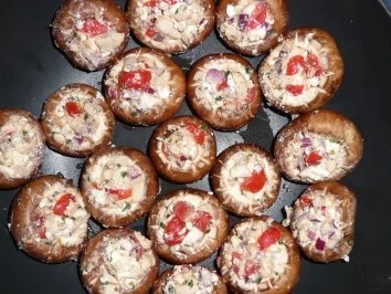 Hüftsteak mit Fetachampignons - Rezept - Bild Nr. 9