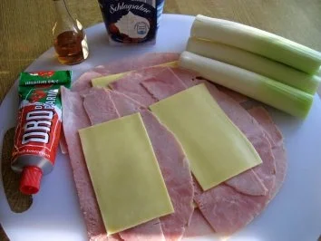 Rezept: Lauchröllchen einfach ... Bild Nr. 2 Lauchröllchen einfach ... - Rezept - Bild Nr. 2