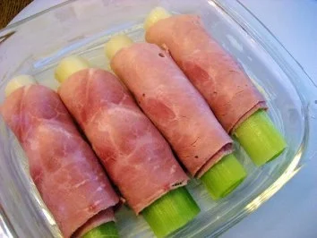 Rezept: Lauchröllchen einfach ... Lauchröllchen einfach ... - Rezept