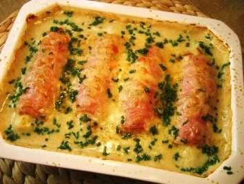 Rezept: Lauchröllchen einfach ... Bild Nr. 7 Lauchröllchen einfach ... - Rezept - Bild Nr. 7