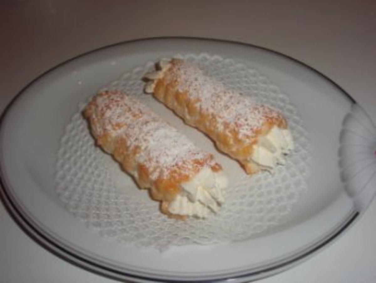 Bilder für Süsses: Schaumrollen Rezept