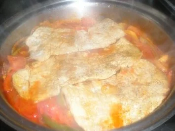 scharfes Letschoschnitzel mit Reis - Rezept - Bild Nr. 4