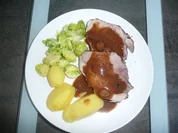 Schweinebraten nach Art des Hauses Quell - Rezept