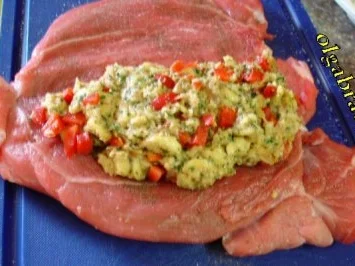 Rezept: Gefüllter Kalbsrollbraten Bild Nr. 4 Gefüllter Kalbsrollbraten - Rezept - Bild Nr. 4