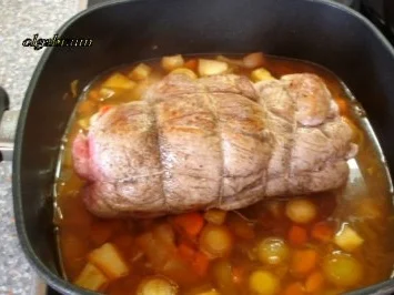 Rezept: Gefüllter Kalbsrollbraten Bild Nr. 7 Gefüllter Kalbsrollbraten - Rezept - Bild Nr. 7