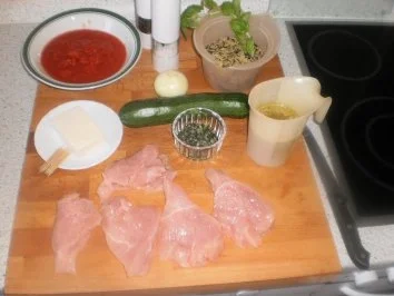 Gefüllte Putenschnitzel - Rezept - Bild Nr. 2