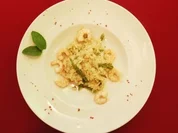 Spargelrisotto mit King Prawns (Nicole Belstler-Boettcher) - Rezept
