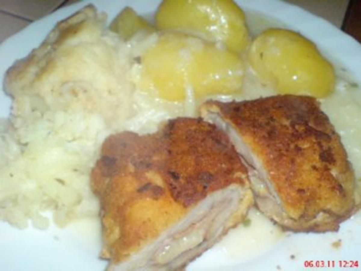 Bilder für BRATEN (FLEISCH):.....Schnitzelröllchen - Rezept