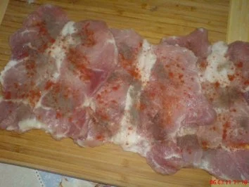 Rezept: BRATEN (FLEISCH):.....Schnitzelröllchen Bild Nr. 2 BRATEN (FLEISCH):.....Schnitzelröllchen - Rezept - Bild Nr. 2