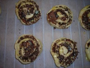 Schokoladen-Hefeschnecken - Rezept - Bild Nr. 2