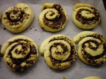 Schokoladen-Hefeschnecken - Rezept - Bild Nr. 4