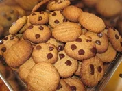Erdnussbutter- Schoko- Cookies - Rezept