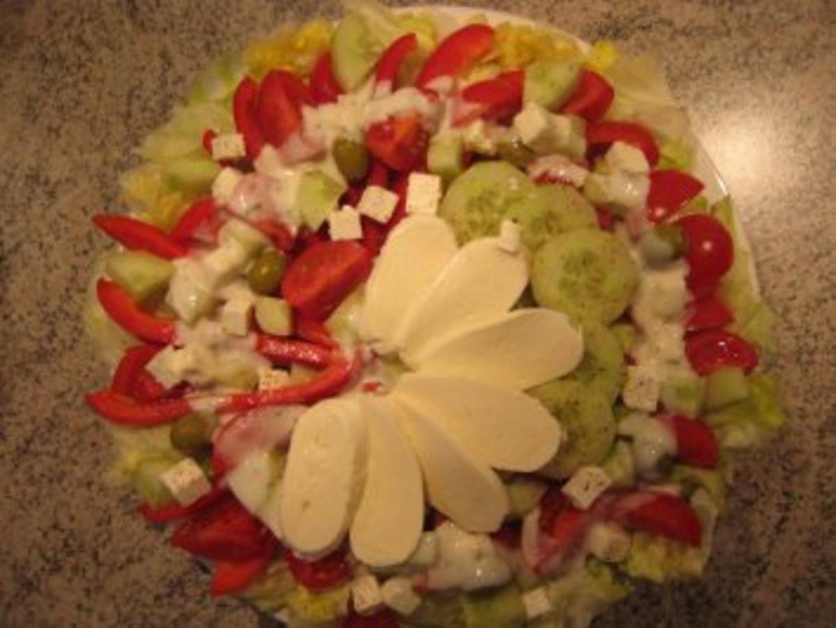 Riesen Salatteller - Rezept - Bild Nr. 5