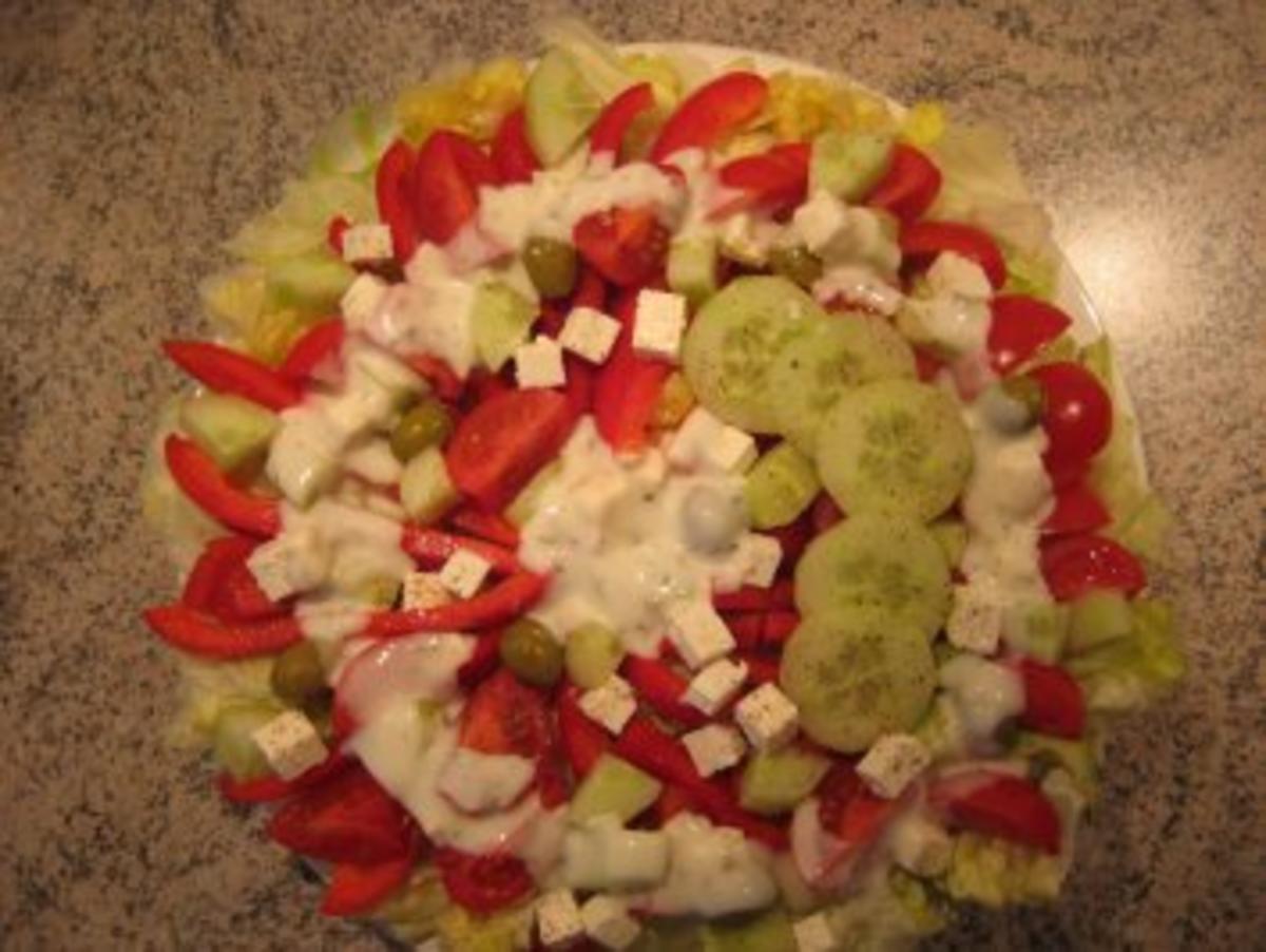 Riesen Salatteller - Rezept - Bild Nr. 6