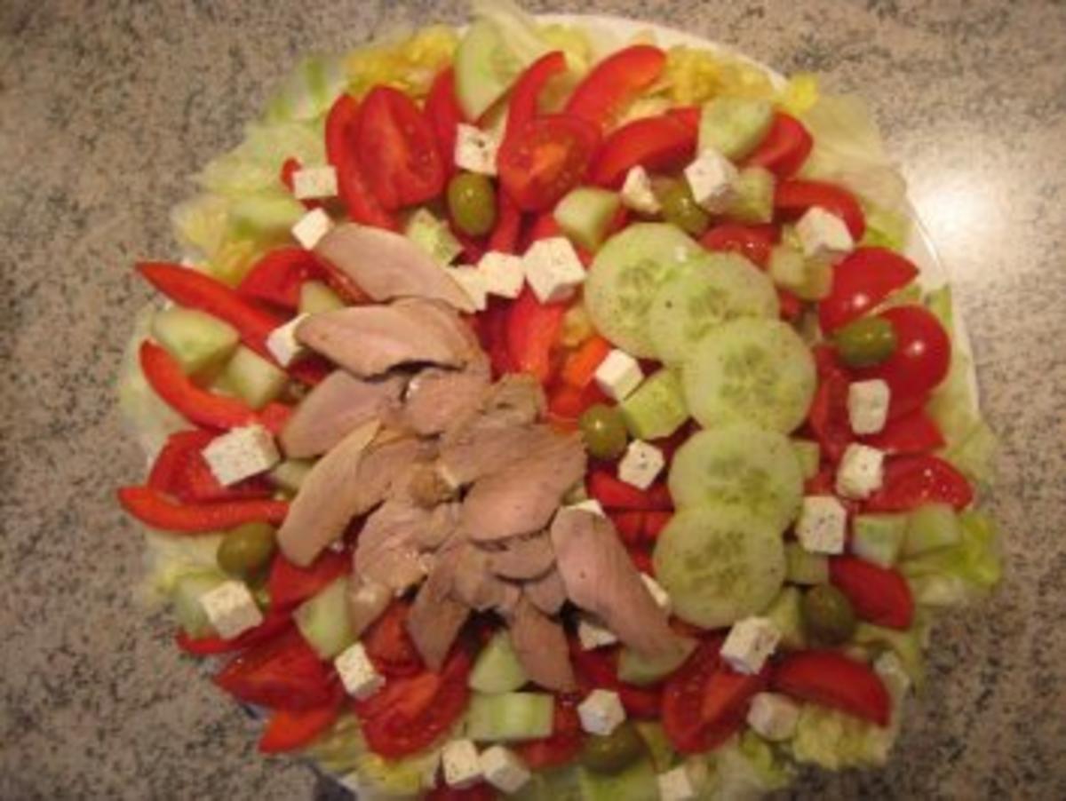 Riesen Salatteller - Rezept - Bild Nr. 7