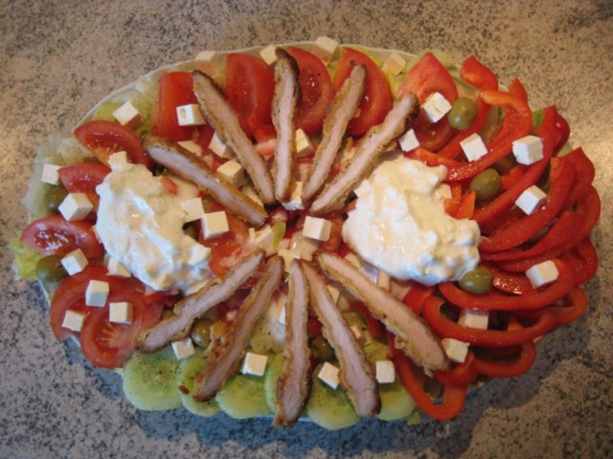 Riesen Salatteller - Rezept - Bild Nr. 3