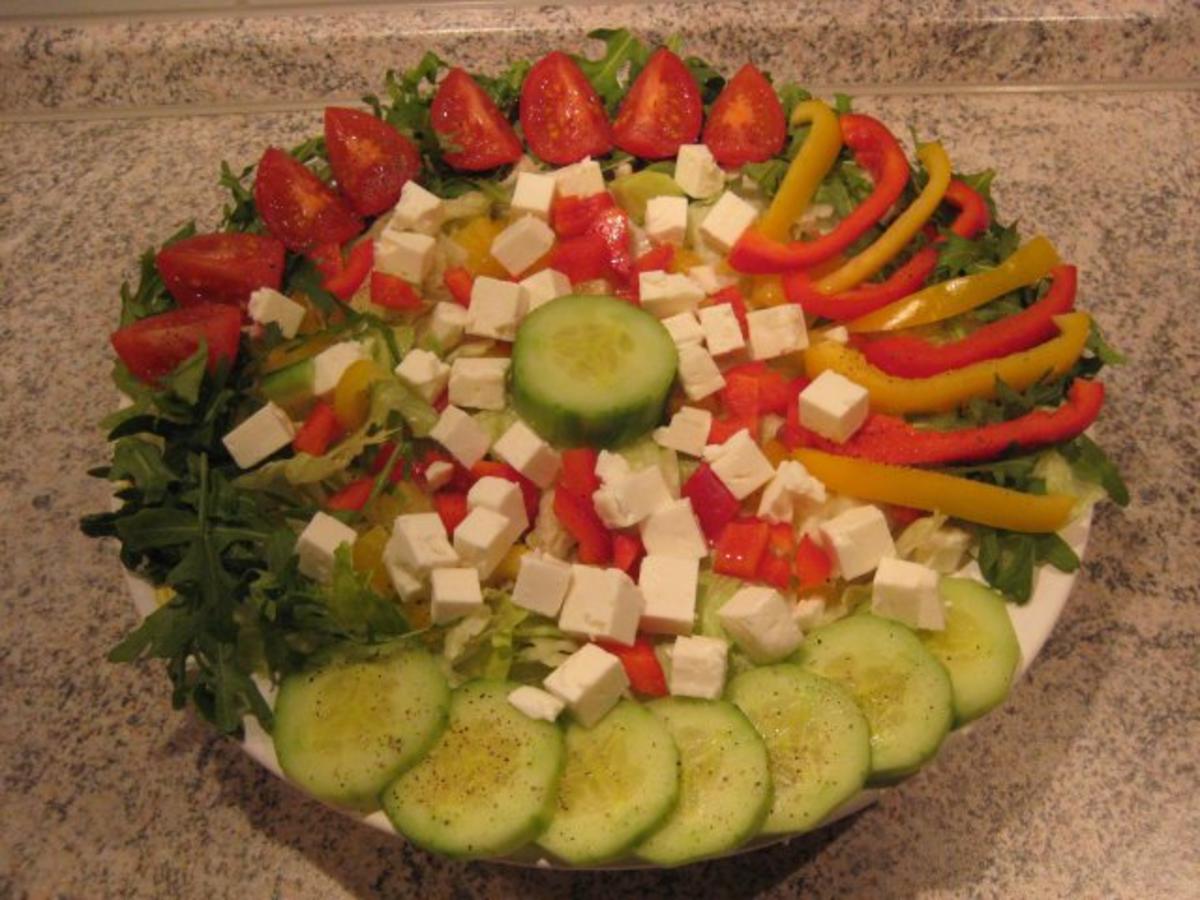 Riesen Salatteller - Rezept - Bild Nr. 2