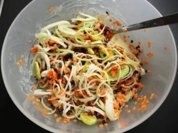 Ofenguck mit roten und grünen Linsen - Rezept - Bild Nr. 4