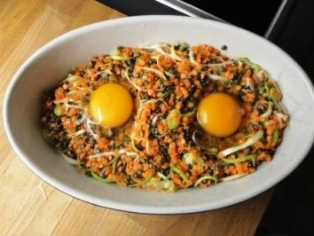 Ofenguck mit roten und grünen Linsen - Rezept - Bild Nr. 6