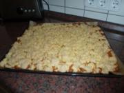 Apfelkuchen mit Streusel - Rezept