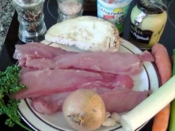 Rezept: Kaninchenfilet mit Bratknödel.... Bild Nr. 2 Kaninchenfilet mit Bratknödel.... - Rezept - Bild Nr. 2