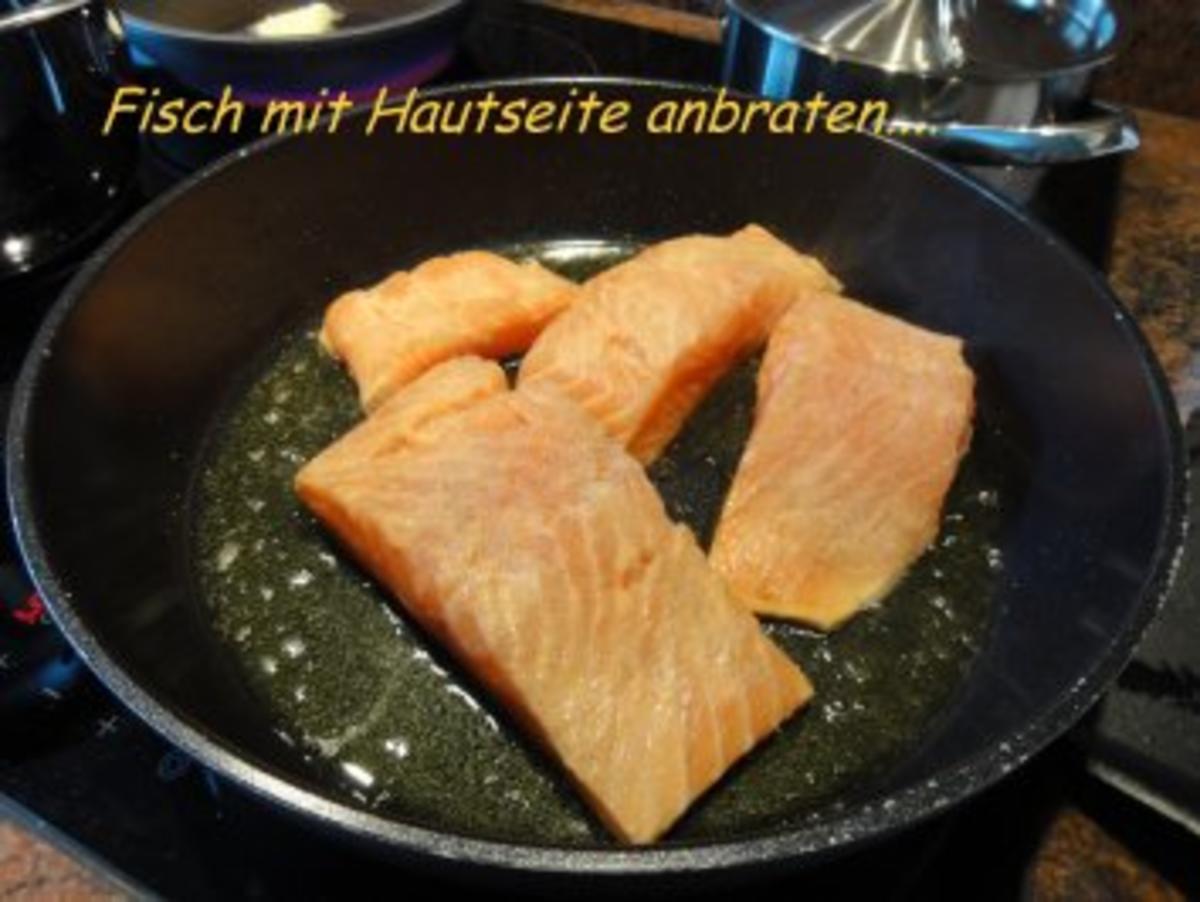 Fisch:    LACHSFILET mit Kräuterkruste - Rezept - Bild Nr. 3