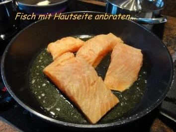 Rezept: Fisch: LACHSFILET mit Kräuterkruste Bild Nr. 3 Fisch: LACHSFILET mit Kräuterkruste - Rezept - Bild Nr. 3