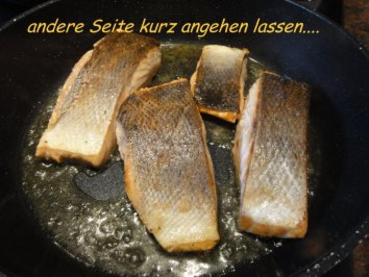 Fisch:    LACHSFILET mit Kräuterkruste - Rezept - Bild Nr. 4