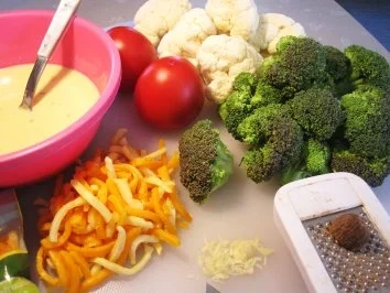 Rezept: Broccoli-Blumenkohl-Gratin Bild Nr. 2 Broccoli-Blumenkohl-Gratin - Rezept - Bild Nr. 2