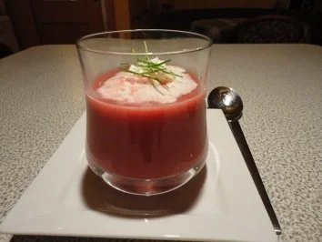 Rezept: asiatisches Rote Bete Süppchen asiatisches Rote Bete Süppchen - Rezept