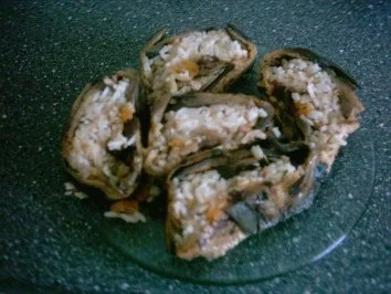 Auberginen-Zopf - Rezept