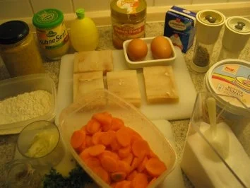 Fisch + Meeresfrüchte:  Seelachs gebraten, auf karamellisieren Karotten - Rezept - Bild Nr. 2