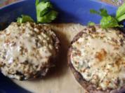 -Hauptmahlzeit- gefüllter Champignon - Rezept