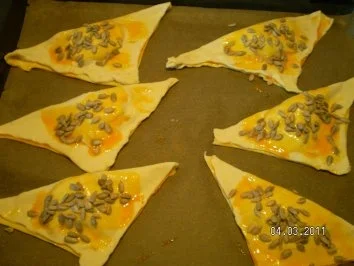 Blätterteigecken herzhaft gefüllt - Rezept - Bild Nr. 4