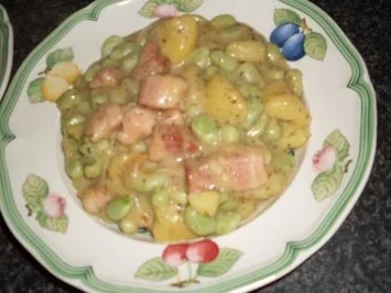 Rheinischer Dicke-Bohnen-Eintopf - Rezept