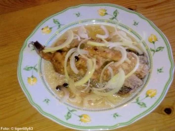 Rezept: Eingelegte Bratheringe Eingelegte Bratheringe - Rezept