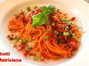 Pasta - Pomodoro e Matriciano - Rezept