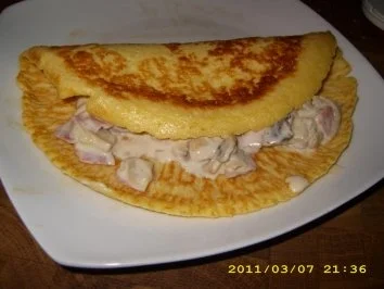 Rezept: gefüllte Pfannkuchen Bild Nr. 3 gefüllte Pfannkuchen - Rezept - Bild Nr. 3