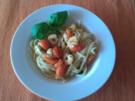 Bandnudeln mit Garnelen - Rezept